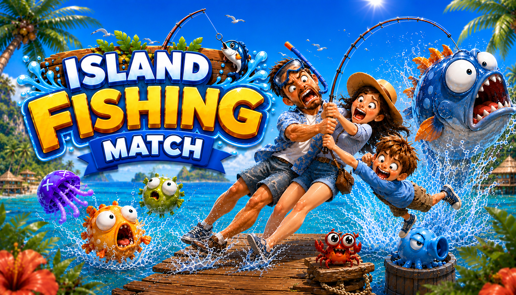 Island Fishing Match key art